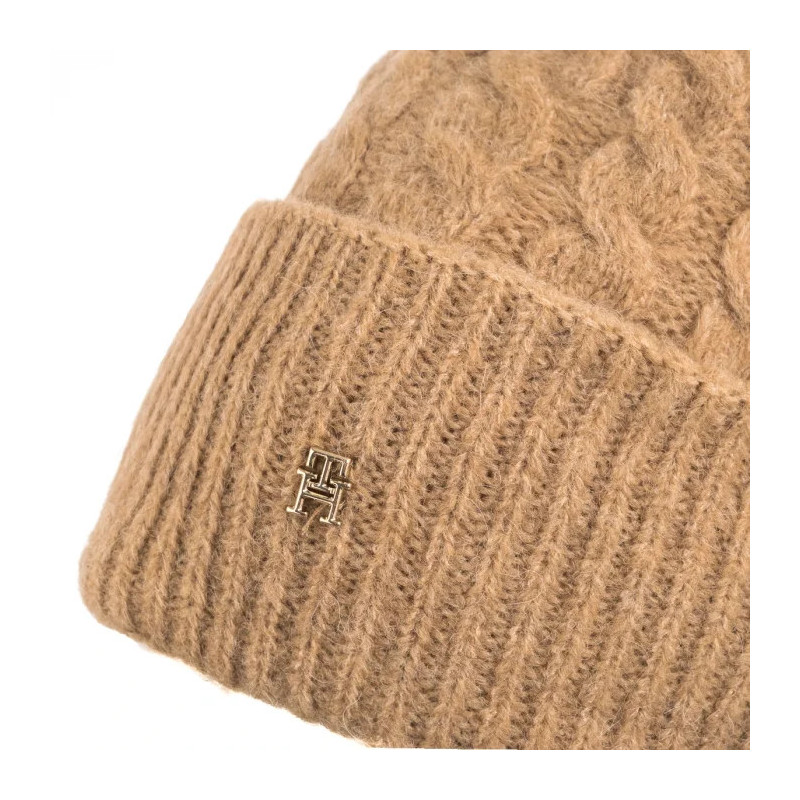 Tommy Hilfiger TH Timeless Beanie Cable AW0AW16989 AEG (TH1183-a) vöö