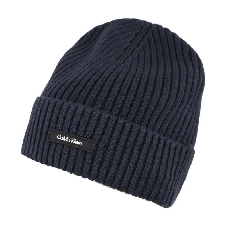 Calvin Klein Classic Cotton Rib Beanie Ck Navy K50K512362 BA7 (CK540-b) vöö