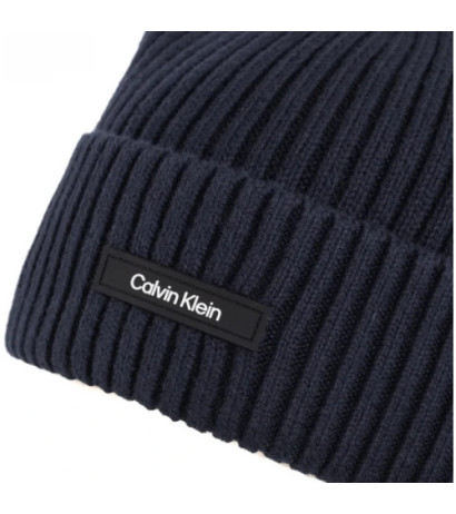 Calvin Klein Classic Cotton Rib Beanie Ck Navy K50K512362 BA7 (CK540-b) vöö