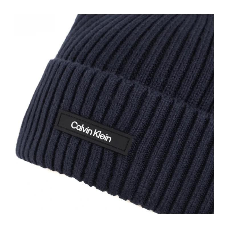 Calvin Klein Classic Cotton Rib Beanie Ck Navy K50K512362 BA7 (CK540-b) vöö