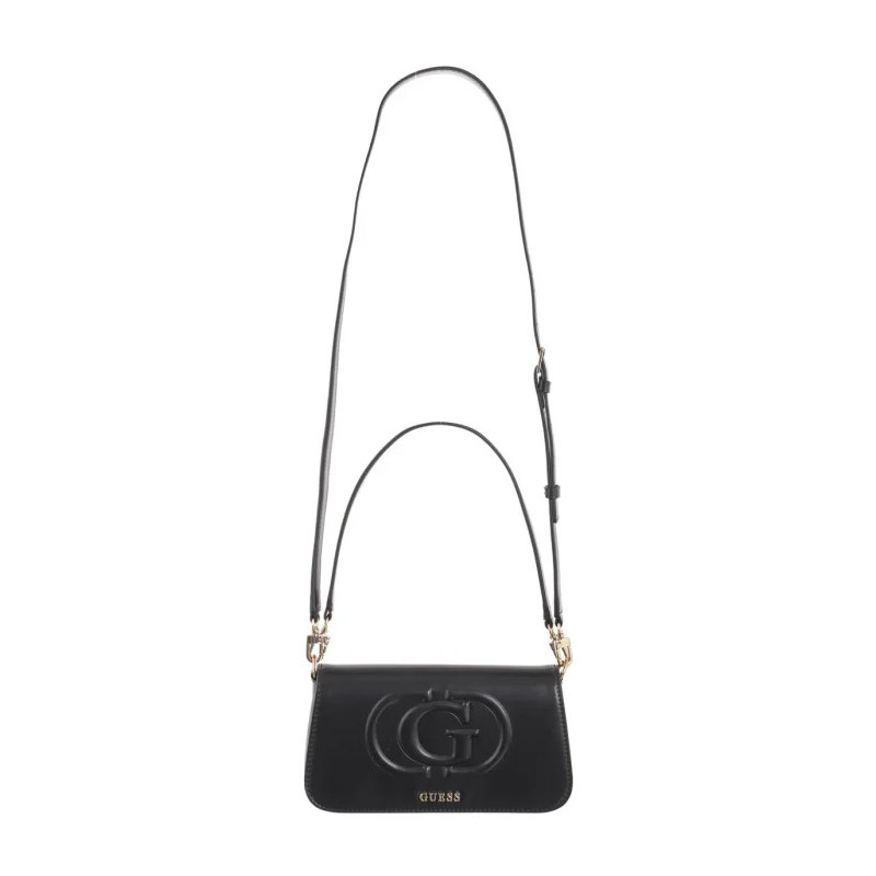 Guess Eco Mietta Flap Shoulder Bag HWEVG9 51320 BLA (GU649-a) käekott