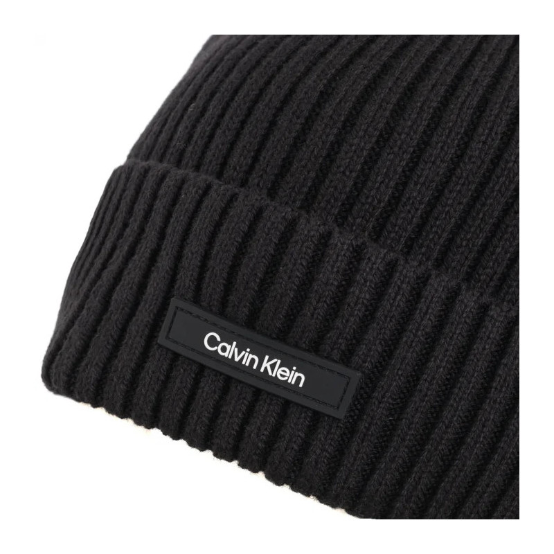 Calvin Klein Gs Classic Rib Beanie+Scarf Ck Black K50K512389 BEH (CK577-a) vöö