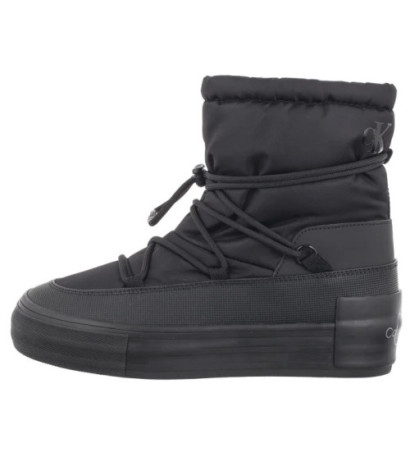 Calvin Klein Vulc Flatform Snow Boot Wn Triple Black YW0YW01591 0GJ (CK580-a) kingad