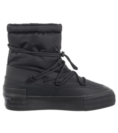 Calvin Klein Vulc Flatform Snow Boot Wn Triple Black YW0YW01591 0GJ (CK580-a) kingad