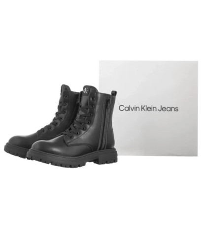 Calvin Klein Lace-Up Bootie Black V3A5-81018-1355999 (CK600-a) kingad