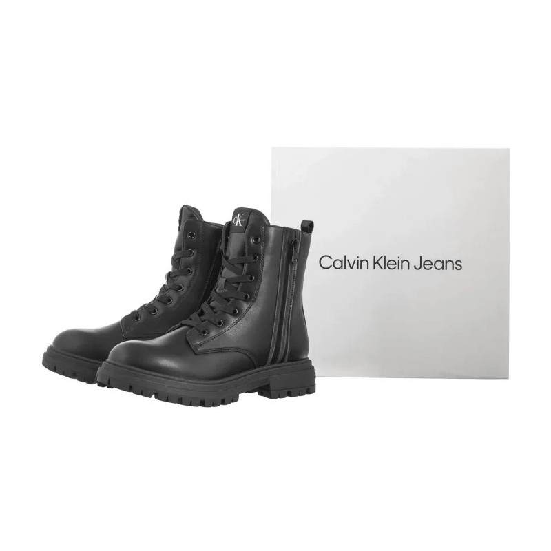 Calvin Klein Lace-Up Bootie Black V3A5-81018-1355999 (CK600-a) kingad