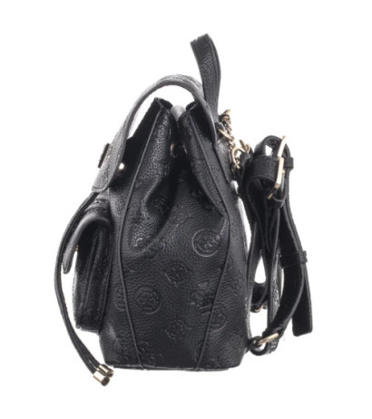 Guess Cresidia Small Flap Backpack HWPG93 49310 Black (GU677-a) seljakott