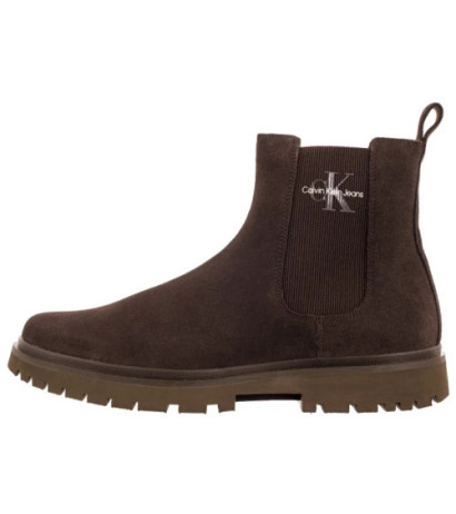 Calvin Klein Eva Boot Mid Chelsea Iconic Dr Triple Slate Black YM0YM01080 GWX (CK595-a) kingad