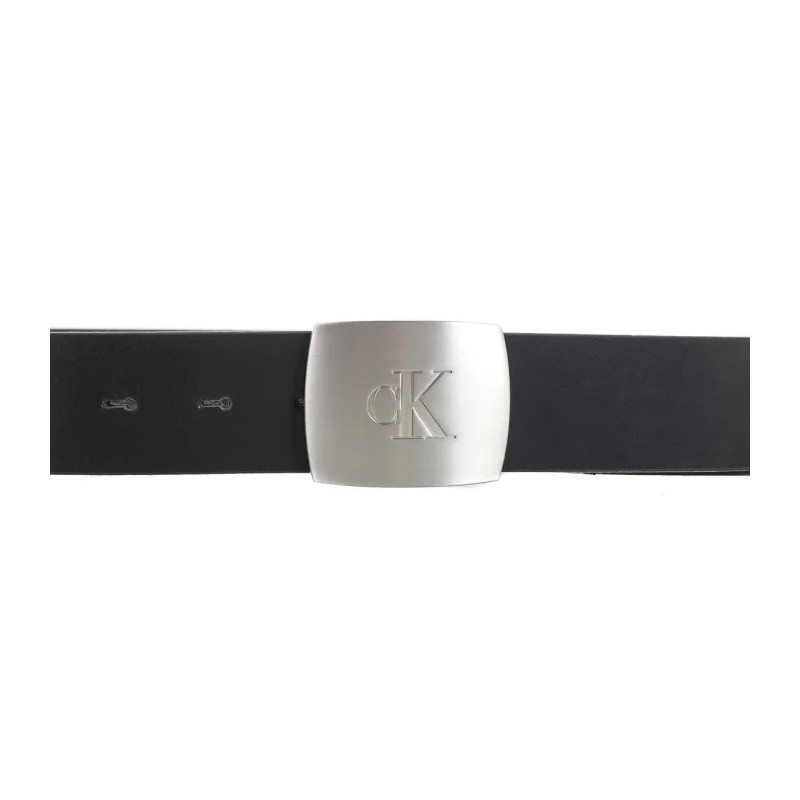 Calvin Klein Leather Clamp Buckle 38mm Black K50K512606 BEH (CK588-a) vöö