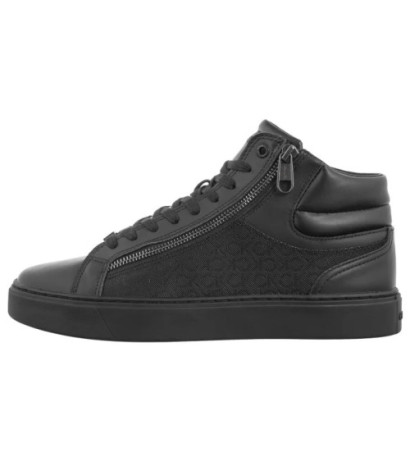 Calvin Klein High Top Lace Up W/ Zip Mono Triple Black Mono HM0HM01556 0GT (CK594-a) spordijalatsid