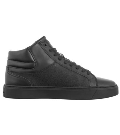 Calvin Klein High Top Lace Up W/ Zip Mono Triple Black Mono HM0HM01556 0GT (CK594-a) spordijalatsid