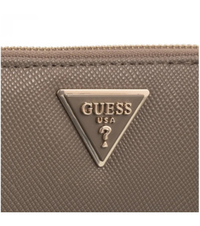 Guess Laurel Slg Medium Zip Around SWZG85 00140 Dark Taupe (GU659-b) käekott