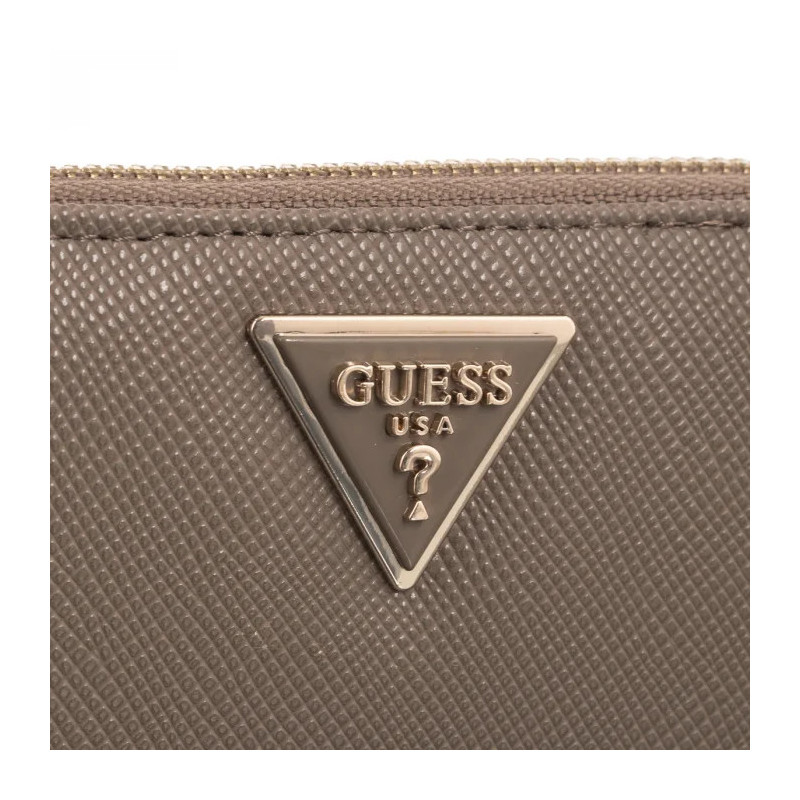 Guess Laurel Slg Medium Zip Around SWZG85 00140 Dark Taupe (GU659-b) käekott