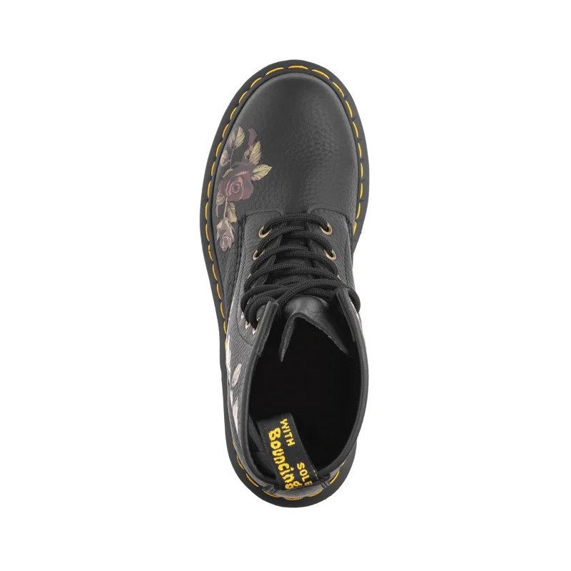 Dr. Martens 1460 Decayed Roses Classic Tumbled Nappa Black 32070001 (DR86-a) saapad