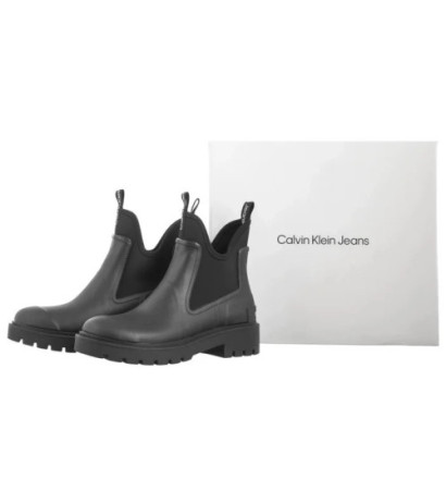 Calvin Klein Mid Rainboot Chelsea Black YW0YW01034 BDS (CK596-a) kingad