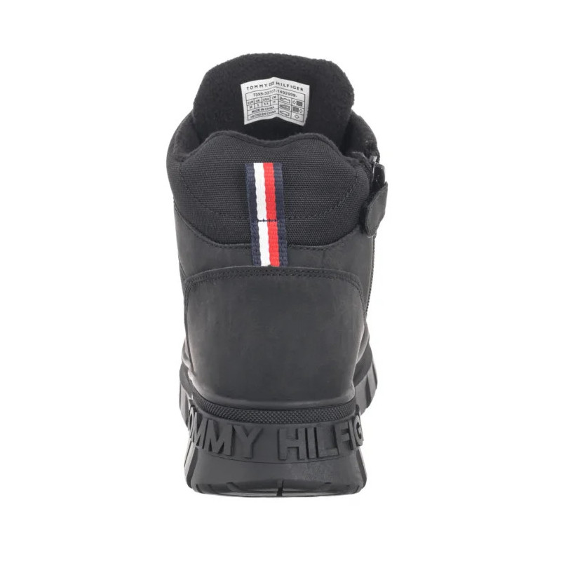 Tommy Hilfiger Lace-Up Bootie Black T3X5-33707-1492999 (TH1201-a) kingad