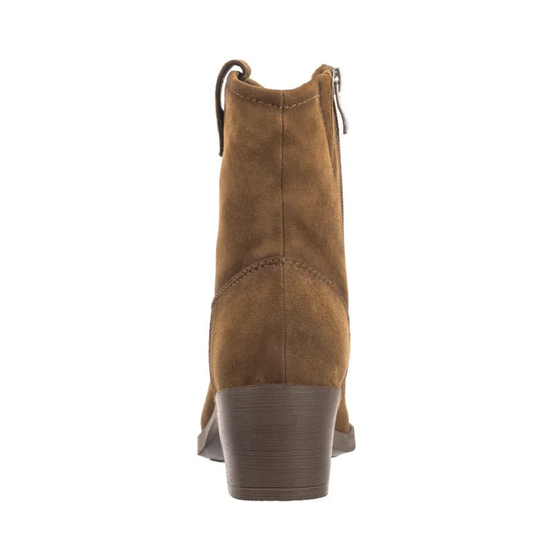 Caprice Brązowe 9-25313-43 741 Khaki Suede (CP423-a) kingad