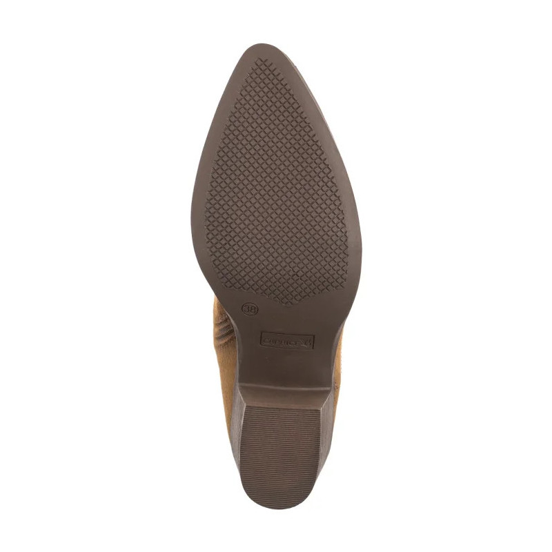 Caprice Brązowe 9-25313-43 741 Khaki Suede (CP423-a) kingad