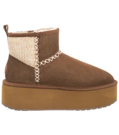 EMU Australia Stinger Knit Flatform Chestnut W13143 (EM515-a) kingad