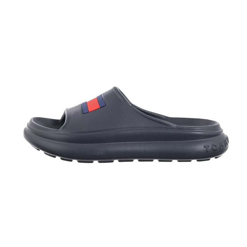 Tommy Hilfiger Foam Slide T3X0-33461-0083 800 Blue (TH1086-a) Naiste kingad/klappide klapid