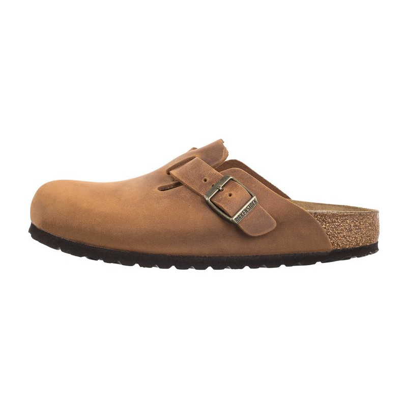 Birkenstock Boston BS Cognac 1028310 (BK207-c) Naiste kingad/klappide klapid