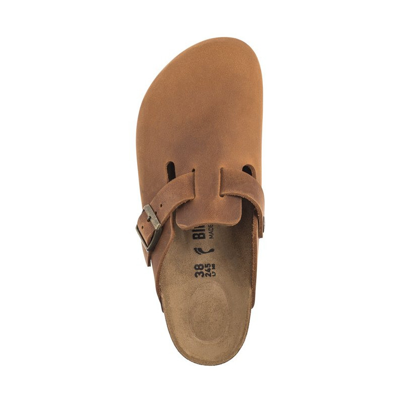 Birkenstock Boston BS Cognac 1028310 (BK207-c) Naiste kingad/klappide klapid