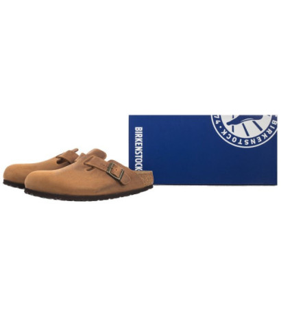 Birkenstock Boston BS Cognac 1028310 (BK207-c) Naiste kingad/klappide klapid