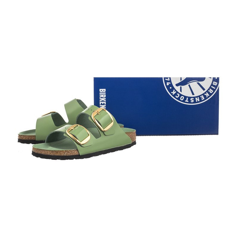 Birkenstock Arizona Big Buckle High-Shine Green Tea 1028613 (BK239-c) Naiste kingad/klappide klapid