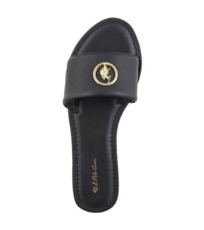 U.S. Polo Assn. Linda004 Lth-Blk Linda004W/4L1 (US190-a) Naiste kingad/klappide klapid