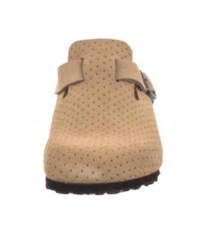 Birkenstock Boston BS Emboss Dots New Beige 1027014 (BK256-a) Naiste kingad/klappide klapid