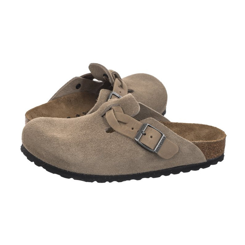 Birkenstock Boston Braided Taupe 1026694 (BK257-a) Naiste kingad/klappide klapid