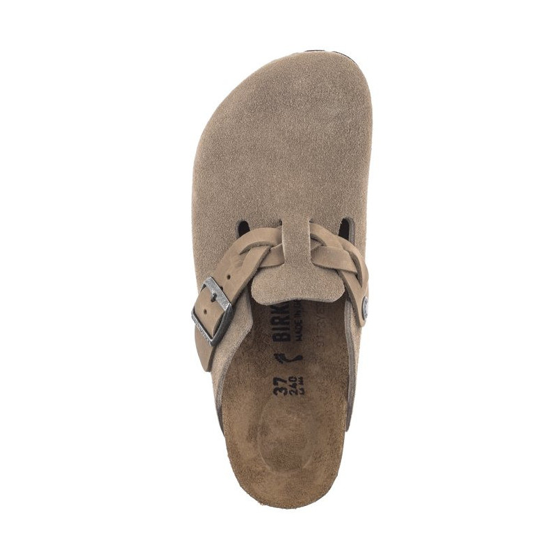 Birkenstock Boston Braided Taupe 1026694 (BK257-a) Naiste kingad/klappide klapid