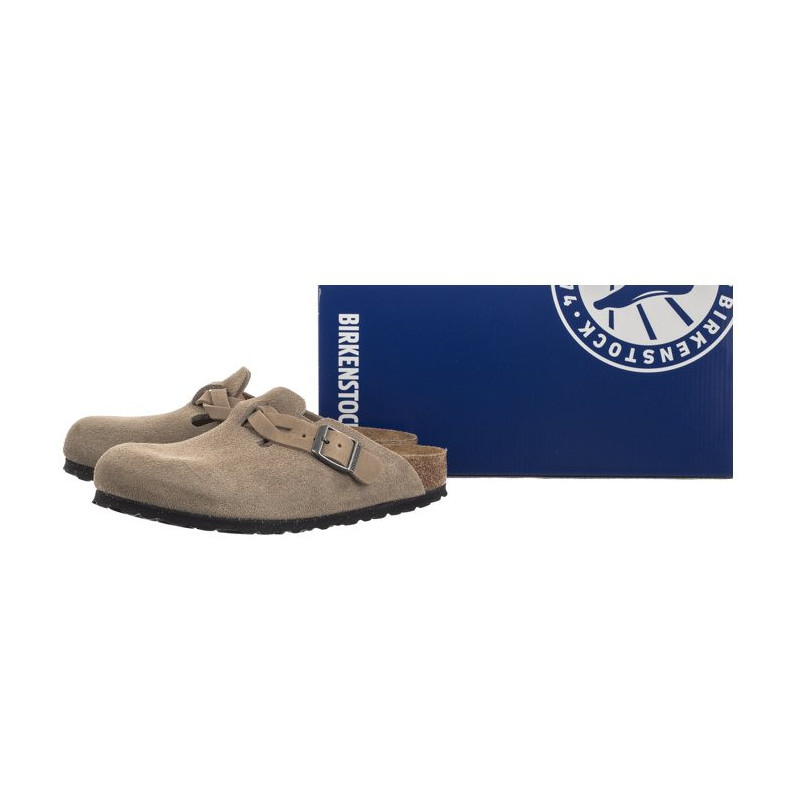 Birkenstock Boston Braided Taupe 1026694 (BK257-a) Naiste kingad/klappide klapid