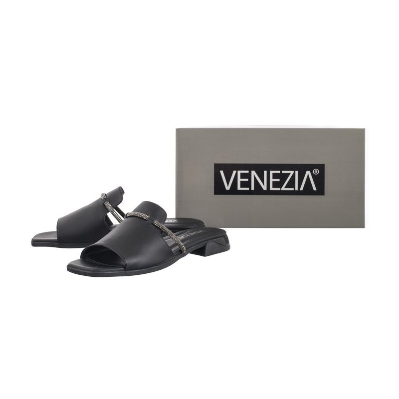 Venezia Czarne 08-330 Black (VE768-a) Naiste kingad/klappide klapid