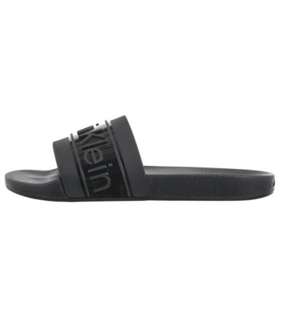 Calvin Klein Slide Tpu Saffiano Black HW0HW02107 BEH (CK508-a) Naiste kingad/klappide klapid