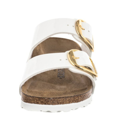 Birkenstock Arizona Big Buckle Patent White 1019818 (BK270-a) Naiste kingad/klappide klapid