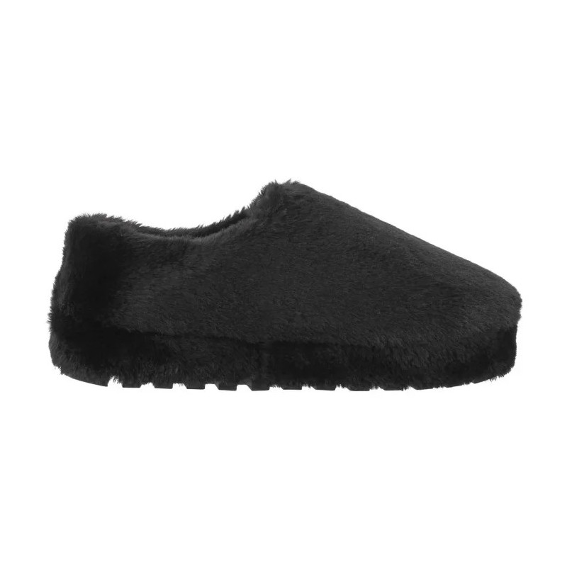 Calvin Klein Home Anke Slipper Wn Fur Triple Black YW0YW01596 0GJ (CK592-a) Naiste kingad/klappide klapid