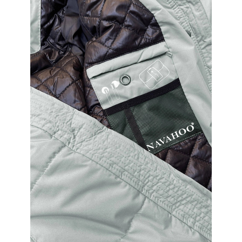 WINTER JACKET WITH MEMBRANE MINT (W182) striukė