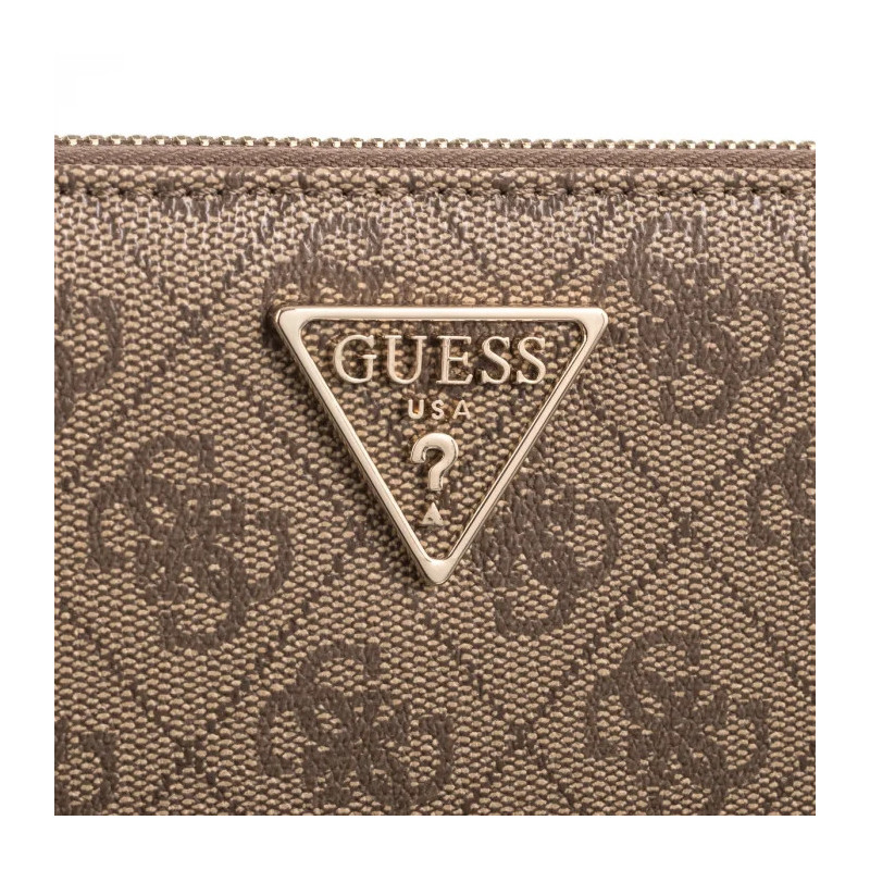 Guess Laurel Slg Large Zip Around SWSG85 00146 Latte Logo (GU682-b) käekott