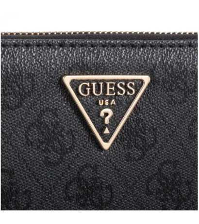 Guess Laurel Slg Large Zip Around SWSG85 00146 Coal Logo (GU682-a) käekott