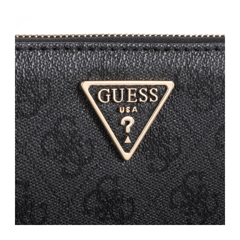 Guess Laurel Slg Large Zip Around SWSG85 00146 Coal Logo (GU682-a) käekott