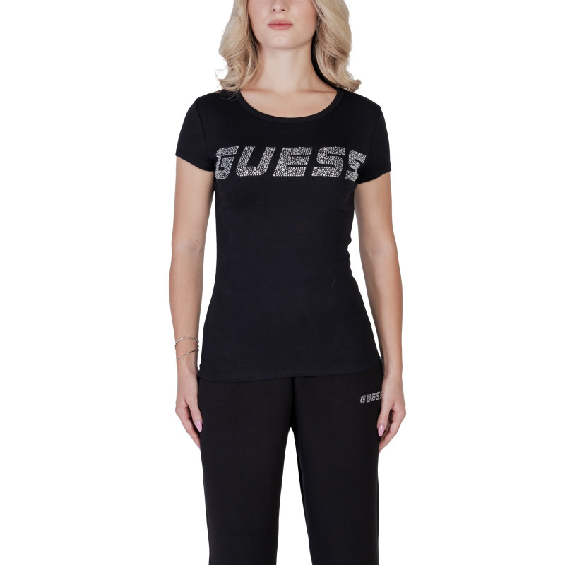 Guess T-shirts V4BI16 KCIV1 Black