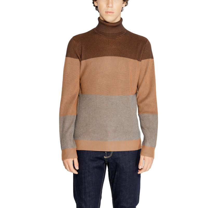 Hamaki-ho Knitwear MI3108H Brown