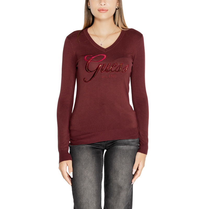 Guess Knitwear W4BR06 Z2NQ2 Bordeaux