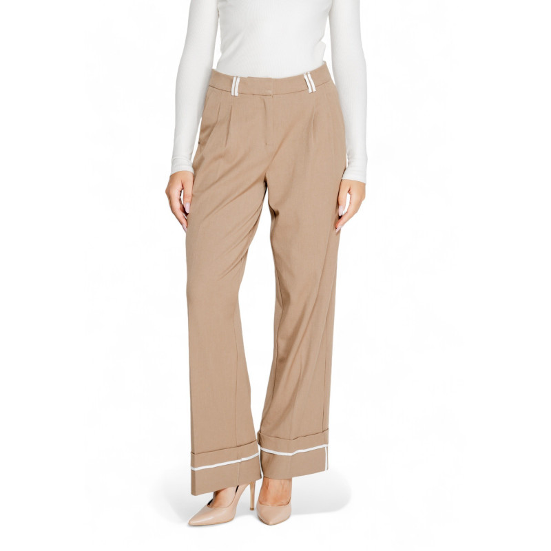 Only Trousers 15324648 Brown