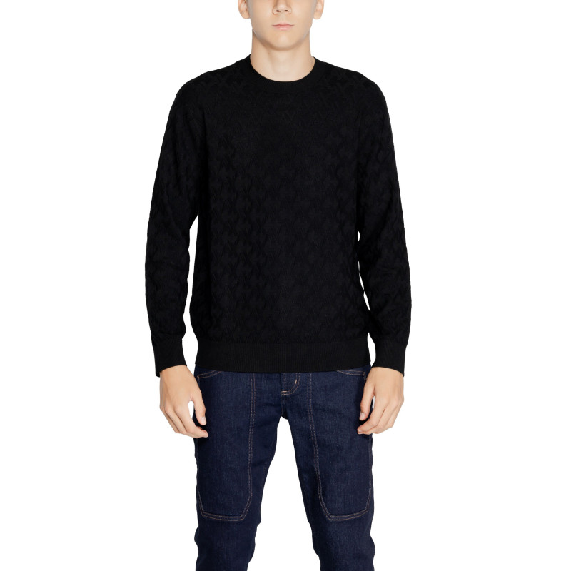 Armani Exchange Knitwear 6DZM6K ZM4DZ Black