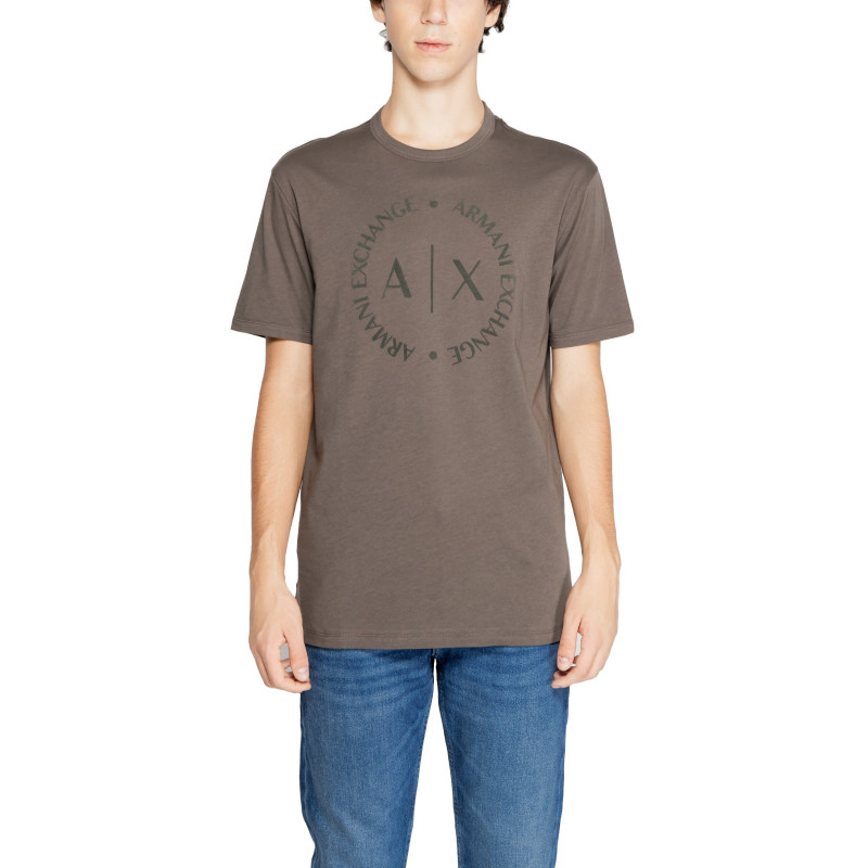 Armani Exchange T-shirts 8NZTCD Z8H4Z Brown