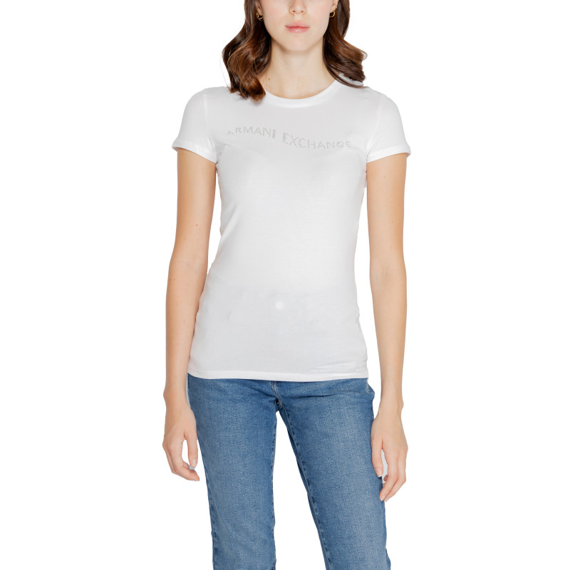 Armani Exchange T-shirts 6DYT57 YJETZ White