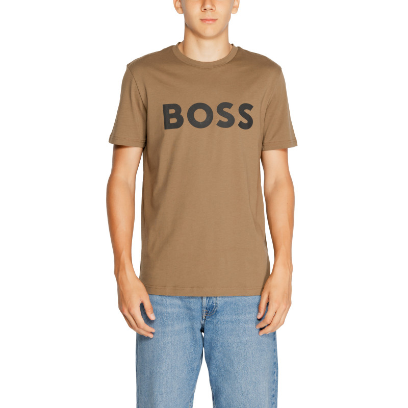 Boss T-shirts 50481923 Brown