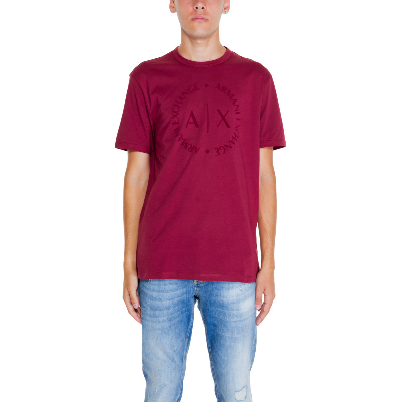 Armani Exchange T-shirts 8NZTCD Z8H4Z Bordeaux